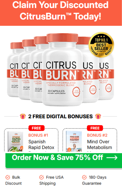 CITRUS BURN BANNER